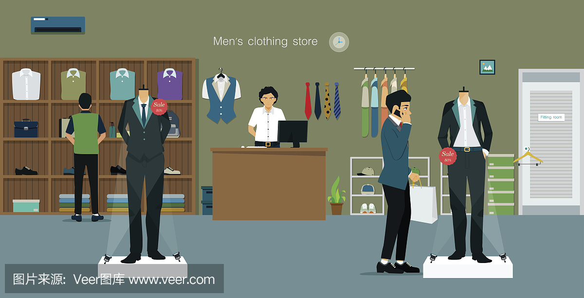 服裝店的人