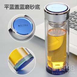【商務(wù)辦公帶手柄保溫雙層玻璃泡茶杯實(shí)用禮品日用品定制logo印字】-
